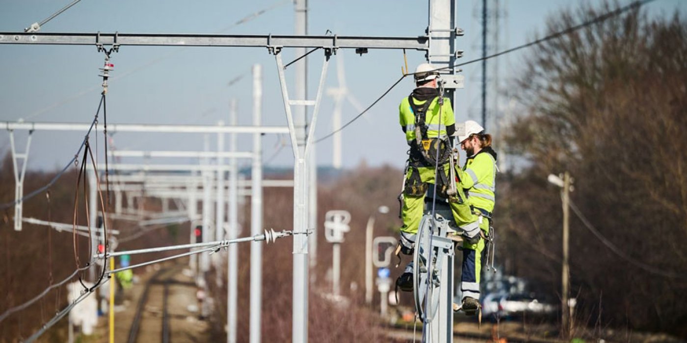 PAMO Metaalconstructies & Engineering leverancier voor nieuwe goederenspoorlijn door Infrabel