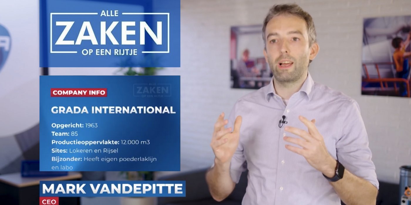 Over een gezond binnenklimaat: GRADA International in 'Alle Zaken op een Rijtje'