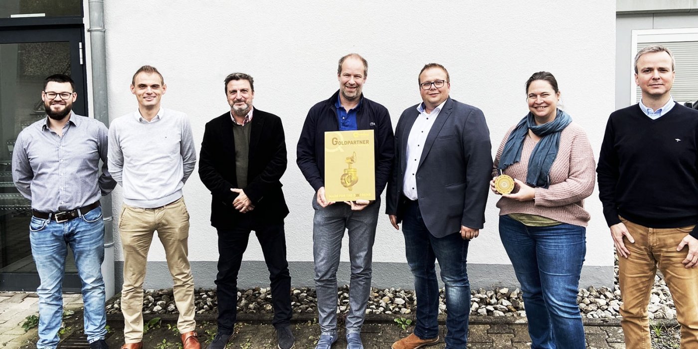 Prodim Industrial Valves & automation remporte le prix Quadax Gold Partner