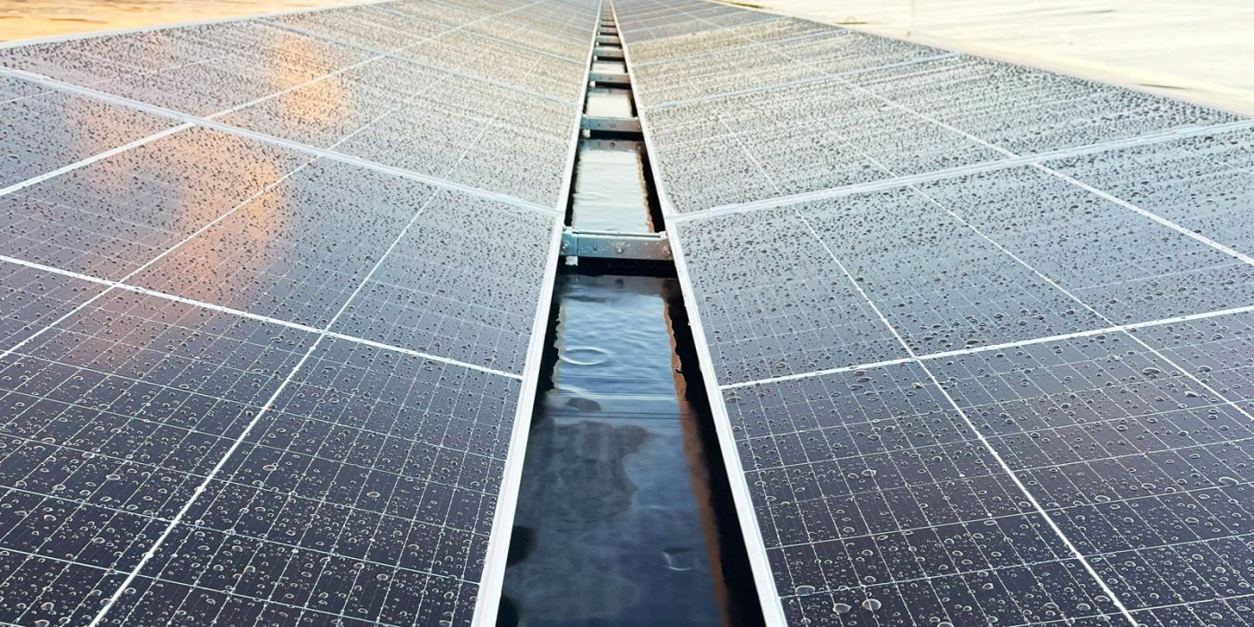 New solar panels at PAMO and Italmaster